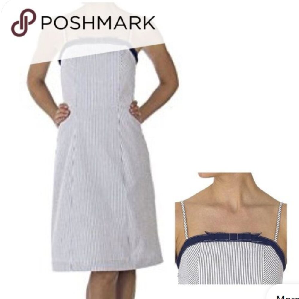 Isaac Mizrahi for target 🎯. Searsucker strappy dress. Size 8